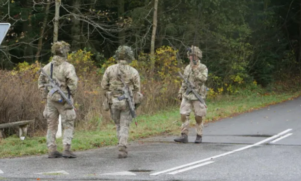 Soldat skyder sig selv på Amager