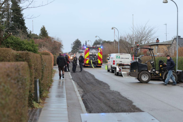 Udrykning til villakvarter på Vestegnen