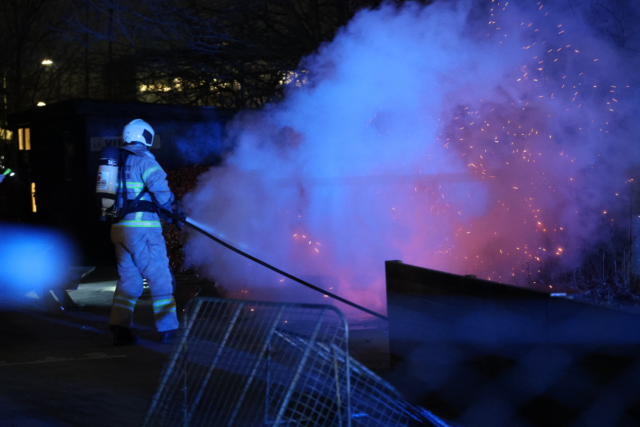 Udrykning haster mod brand ved børnehave