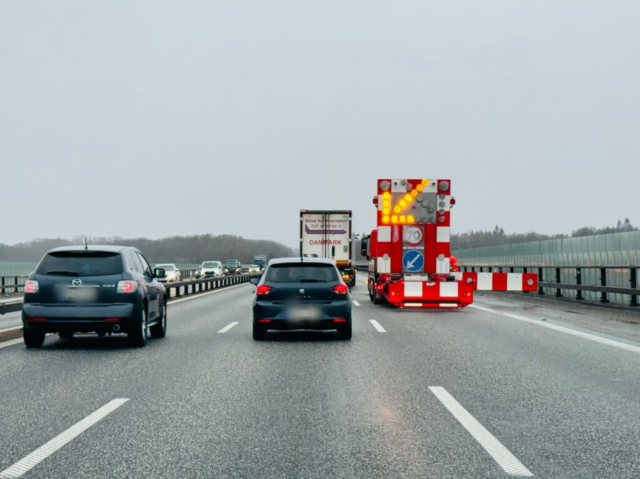 Anholdt: Bilist fanget af politiet midt på bro