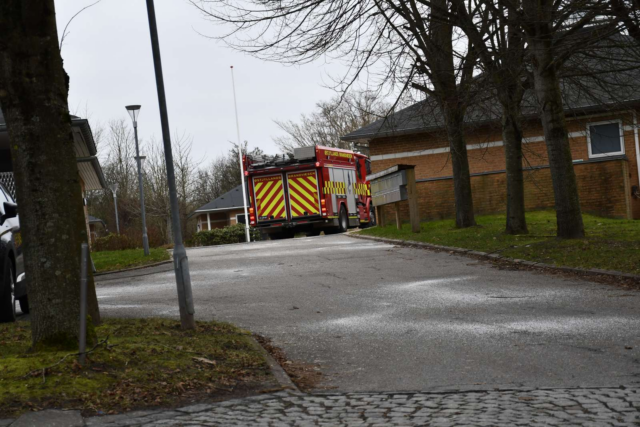 Brandvæsnet rykker ud efter automatisk brandalarm