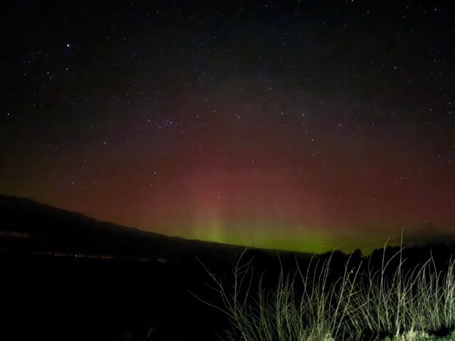 Nordlys over Bornholm