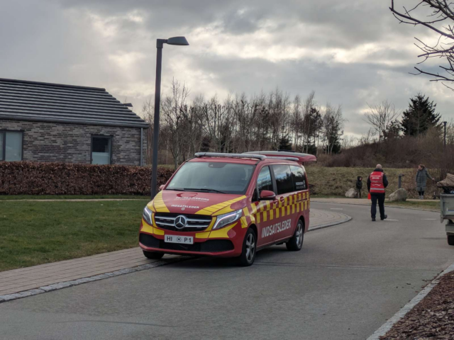 Hillerød: Brandvæsenet til stede i boligkvarter