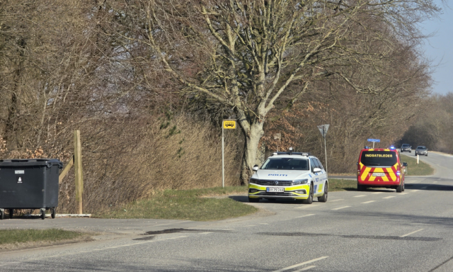 Melding om brand på botilbud