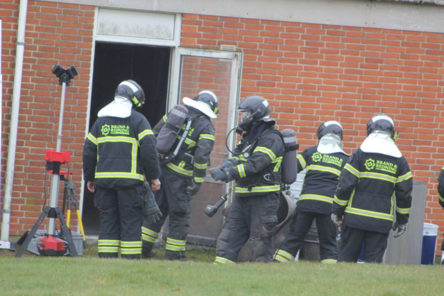 Brand i ventilationsanlæg skaber udfodringer