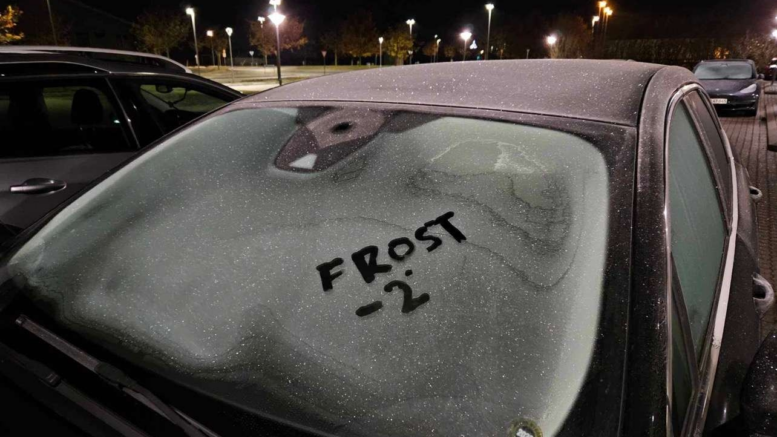 DMI melder frost