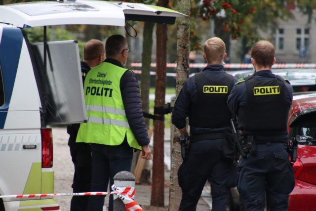 Politiet massivt til stede på Nørrebro