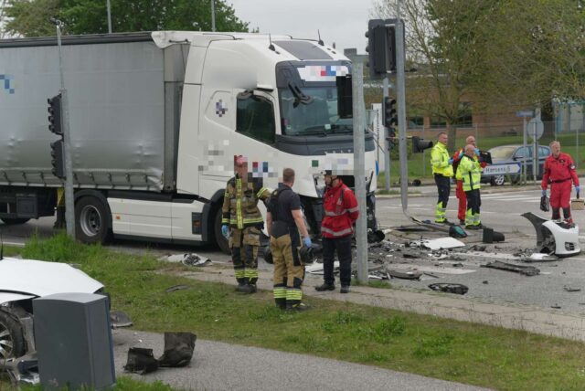 Fire små elever involveret i dødsulykke