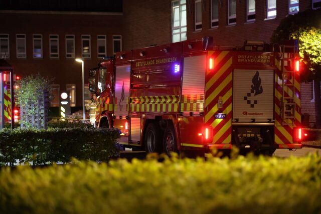Brandvæsenet havde travlt natten til lørdag