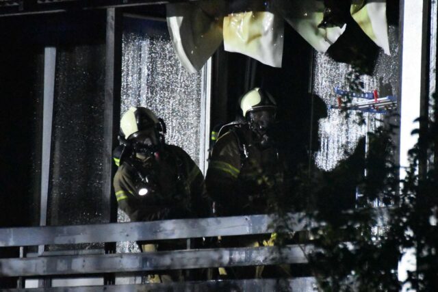 Voldsom brand ryster Vestegnen: Total udbrændt