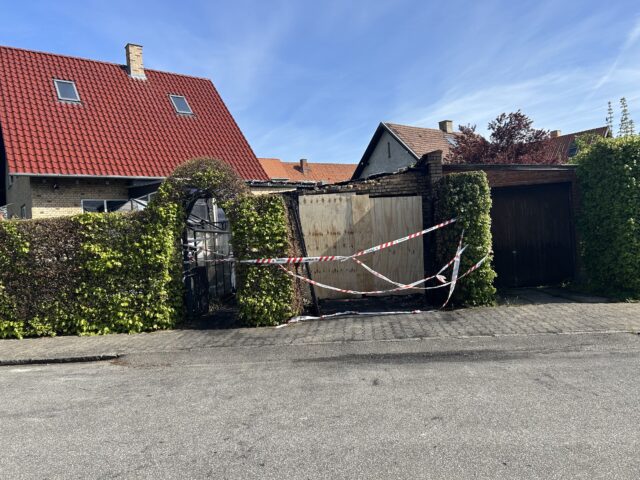 Fredericia: Brand bryder ud i villakvarter