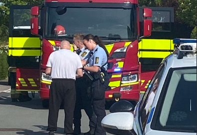 Slagelse: Brand i hæk