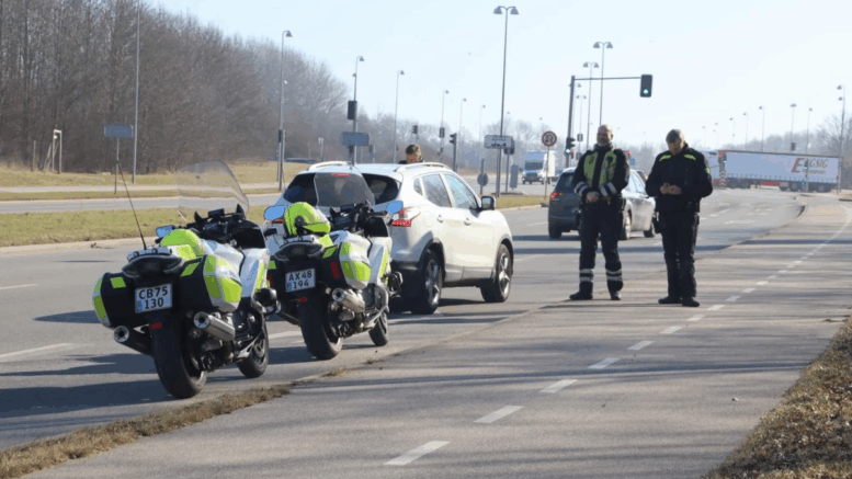 Motorstyrelsen og politi kontrol