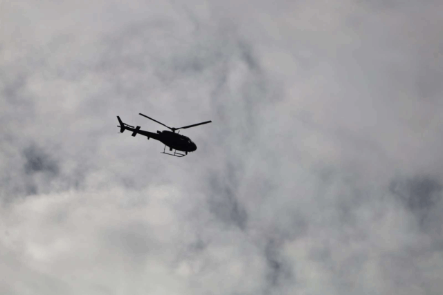 Politiet sender helikopter i luften over København