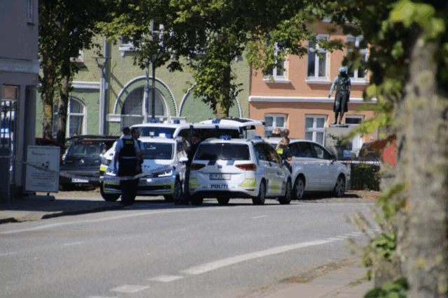 37-årig går amok midt i by