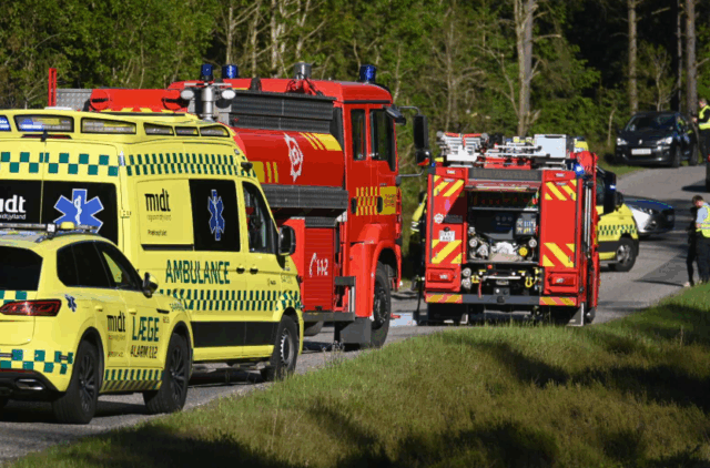Fire personer kvæstet i voldsom skov-hændelse
