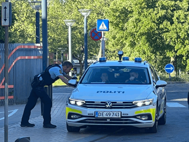 Dramatiske scener på dansk banegård