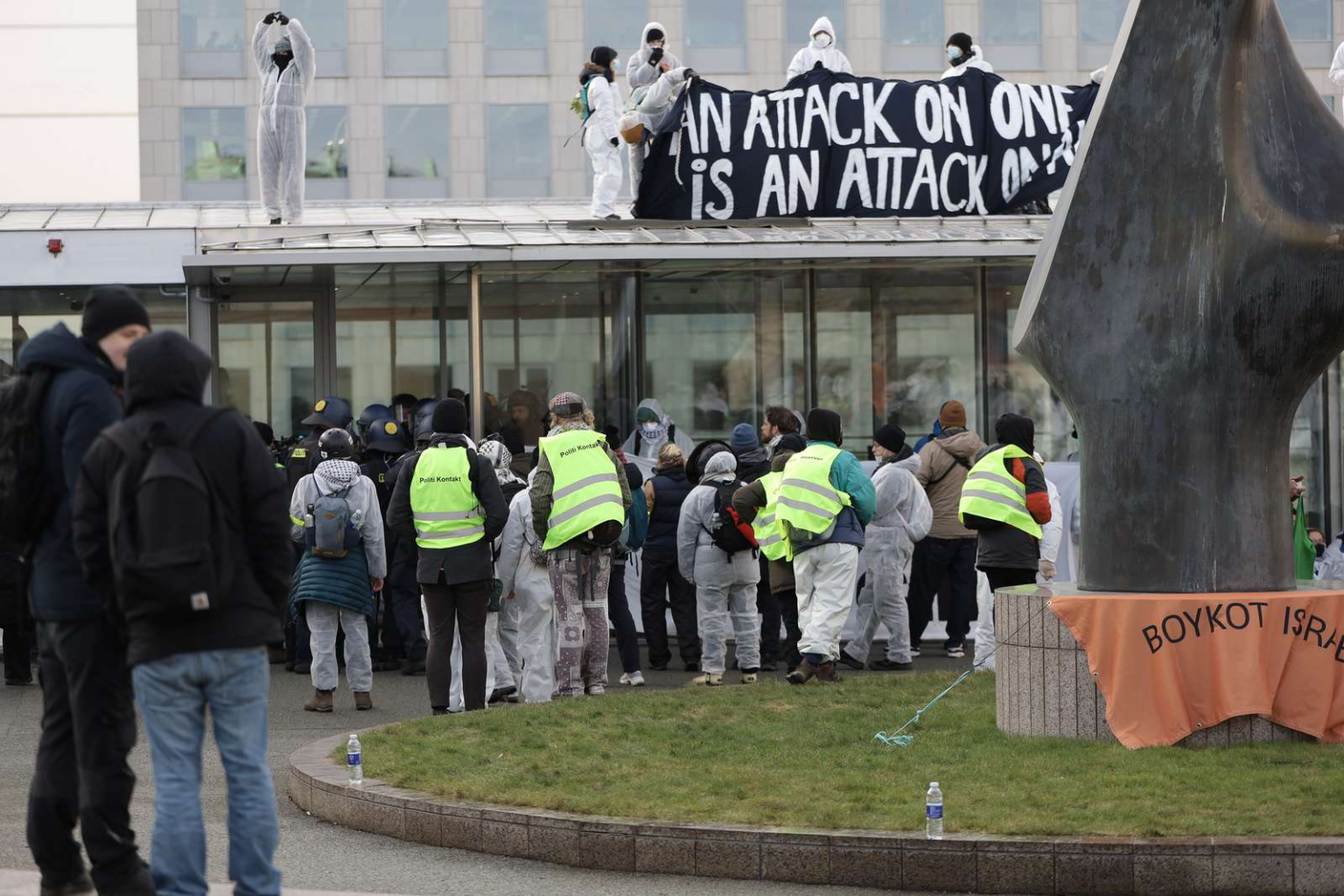 Demonstration foran Mærsk