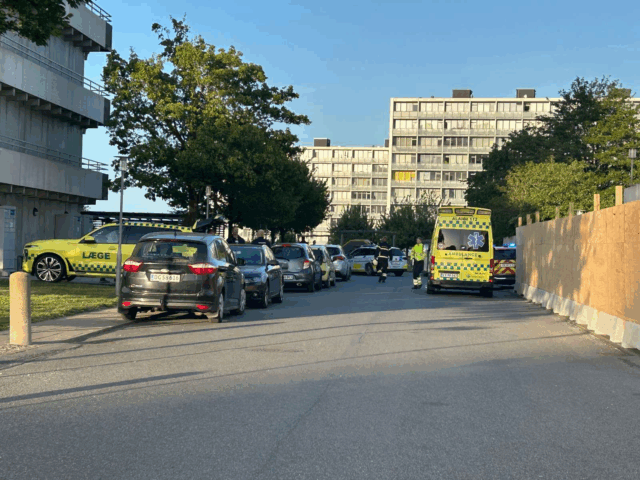 Kolding: Aktion foregår omkring 12 etagers bygning