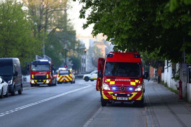 Brand ved Riddersalen og TV 2 på Frederiksberg