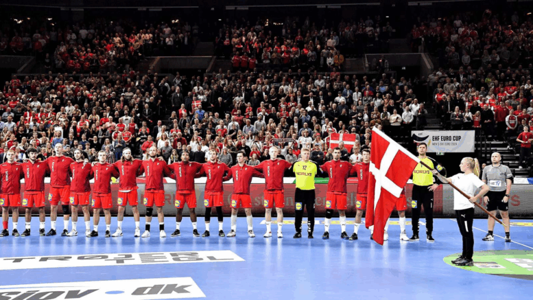 Mikkel Hansen og resten af holdet