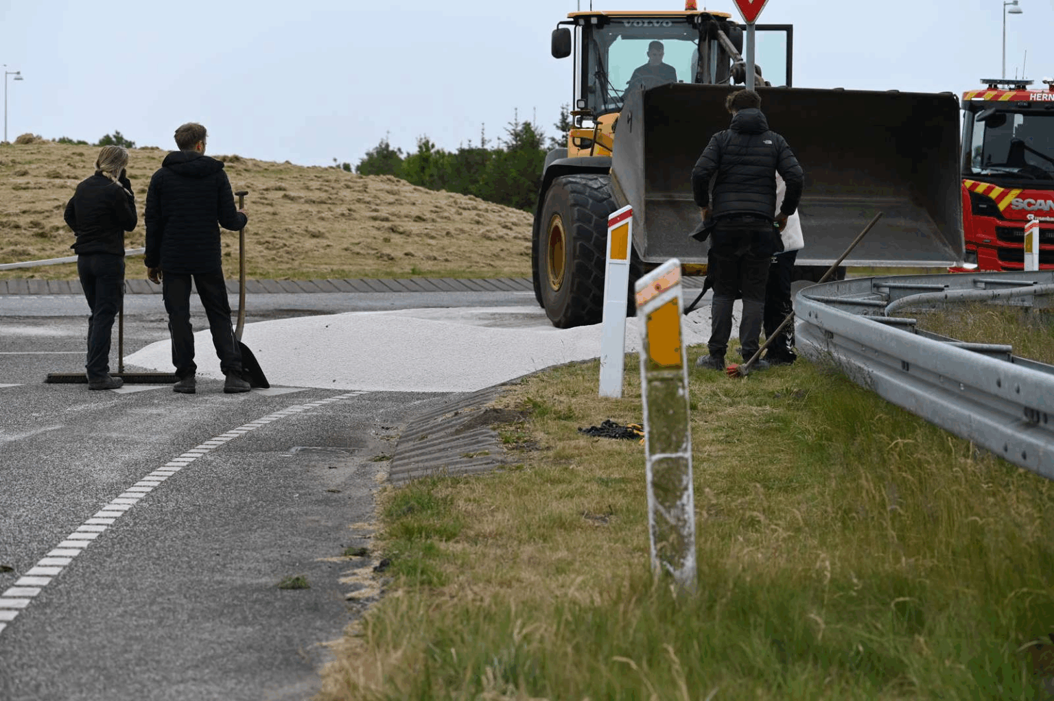 Stoppested Herning Herning: Kæmpe spild i stor rundkørsel