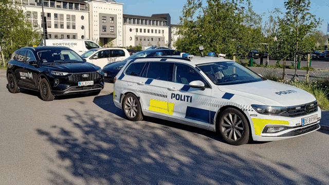 Amager: Brand på hotel