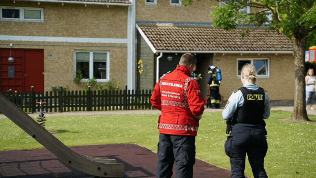 Næstved: Dramatiske scener i familiekvarter