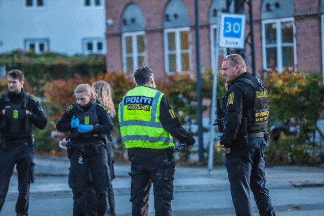 Cyklist med brøndby-trøje slået ned på gaden