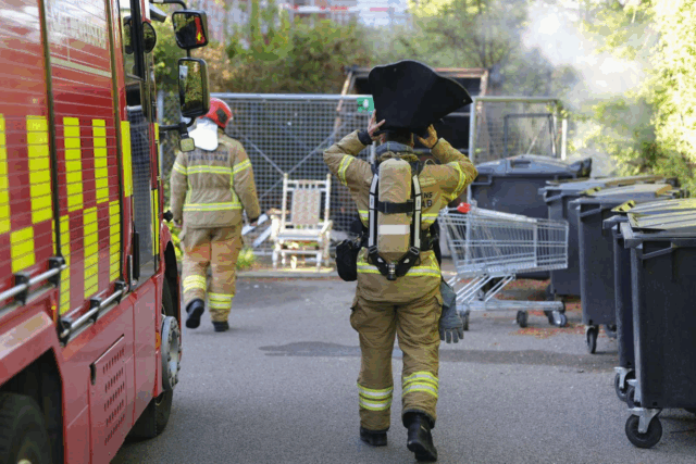 Endnu en brand i område på Vestegnen: Tredje på ét døgn