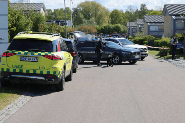 Vanvittige scener: Skyderi med maskinpistol i boligområde