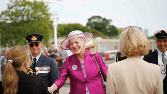 Dronning Margrethe indlagt