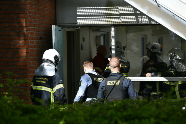 Melding om brand i ungdomsboliger