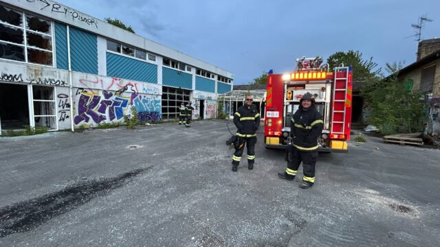Udrykning til forladt bygning