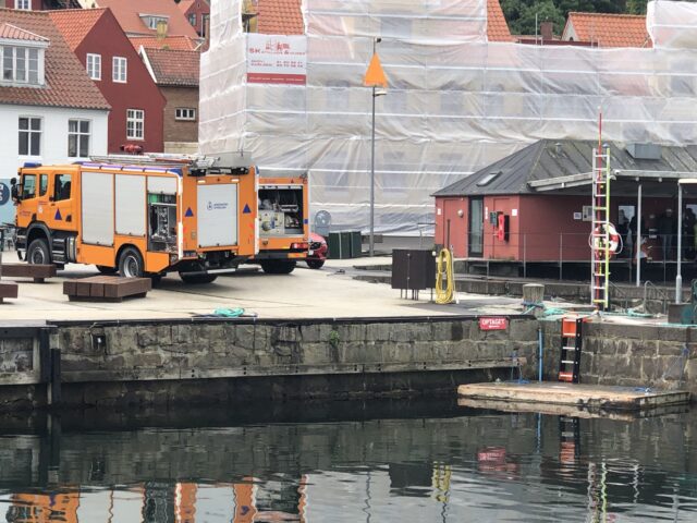 Udrykning til Gudhjem Havn
