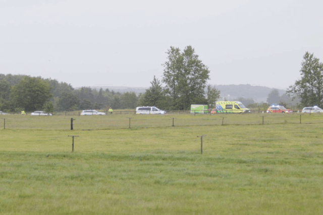 “De er røget af vejen”: Stort opbud af udrykningskøretøjer efter motorvejsuheld
