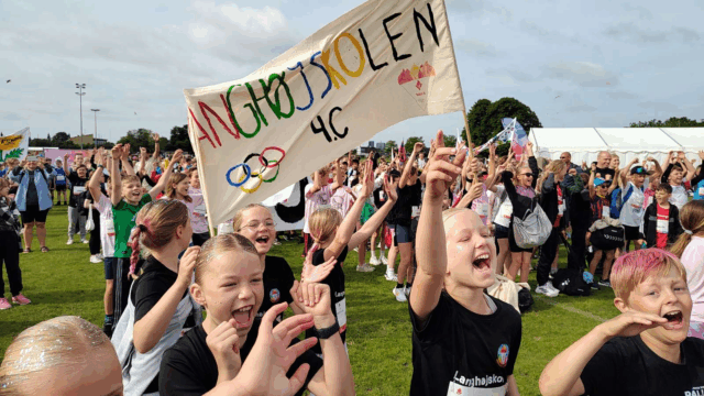 Se billederne: ‘Skole OL-finalen’ skudt i gang på Amager