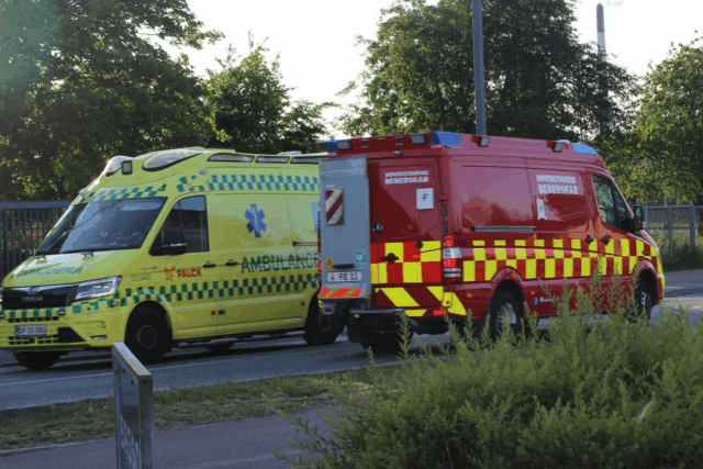 Drone i luften: Dramatiske scener på Vestegnen