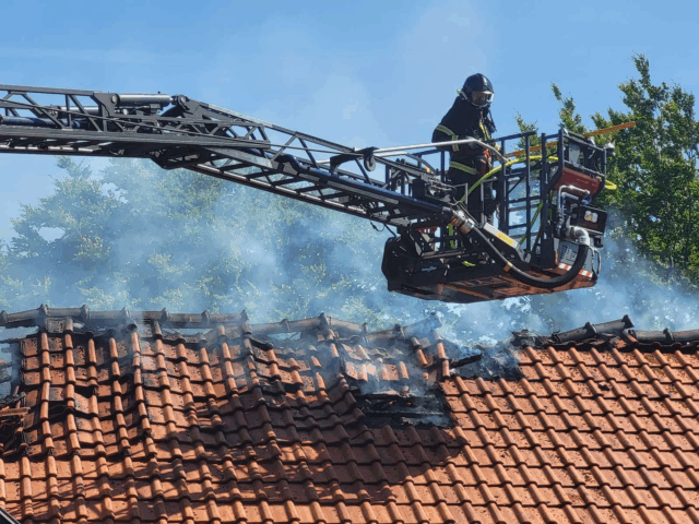 Ildebrand raserer hustag