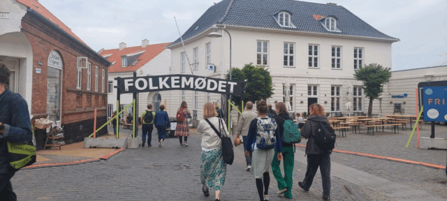 Rekordmange unge klimaaktivister til Folkemødet 2025