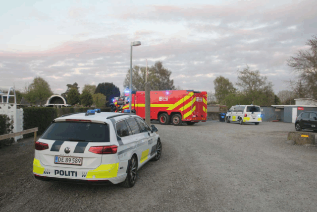 Brand i kolonihave mistænkes at være påsat