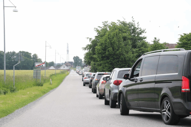Alt står stille: Trafikken er heftigt udfordret lige nu