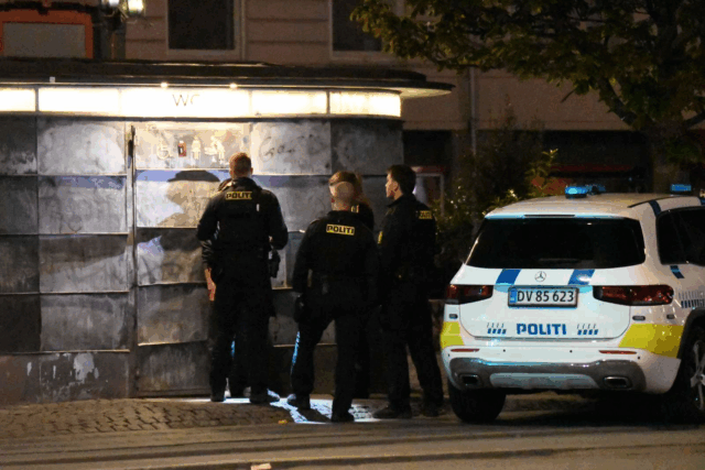 Flere patruljer til stede ved påvirket mand