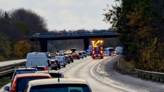 Find andre veje: Tilkørsel til motorvej spærres i flere timer
