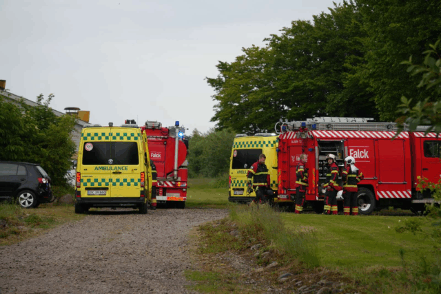 Ambulancer strømmer til: Flere personer kommet til skade