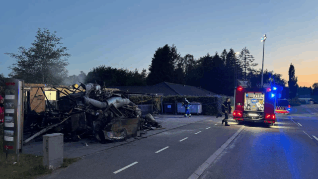 Pizzaria mister livet i flammerne: Blusser op igen