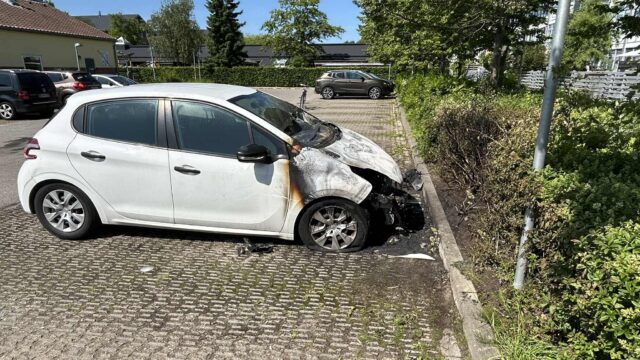 Bilbrand skabte problemer for beredskabet