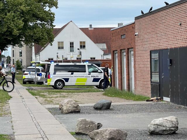 Politi og ambulance til stede ved varmestue