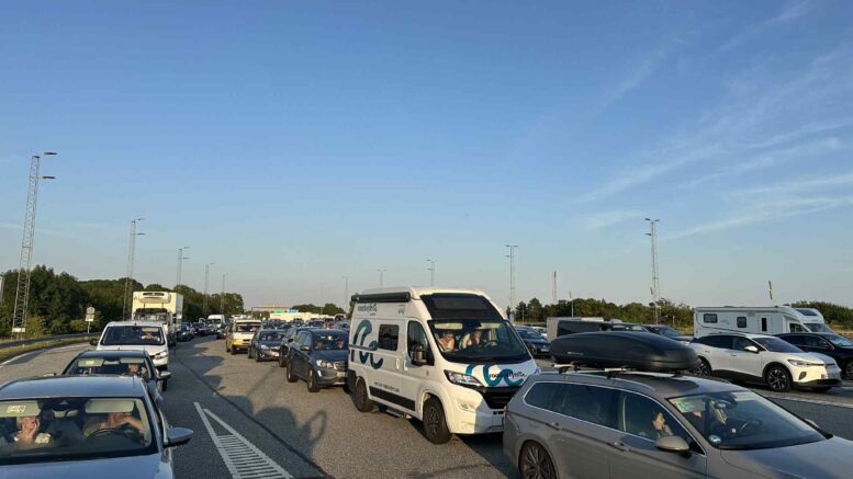 Kø på Storebælt grundet Nets-nedbrud