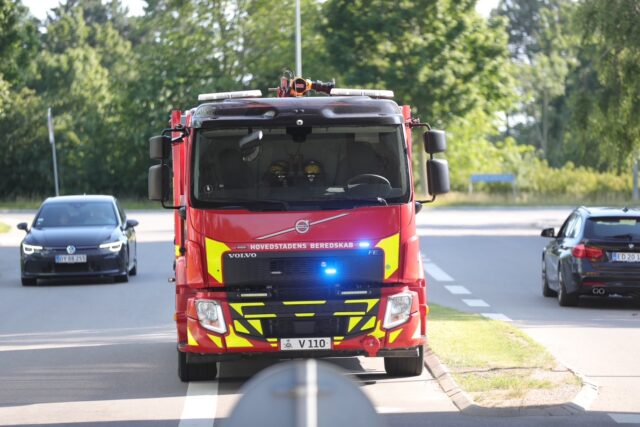 Brand i etageejendom i Brøndby